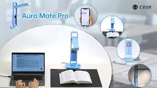How To Use CZUR Aura Mate Pro