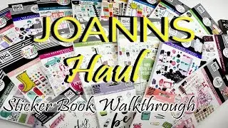 HAPPY PLANNER RELEASE | JOANNS HAUL | FLIPTHROUGH