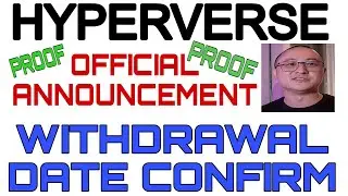 HYPERVERSE OFFICE ANNOUNCEMENT WITHDRAWAL DATA CONFIRM | HYPERVERSE NEW UPDATE | HYPERVERSE BIG NEWS
