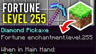 How To Get Fortune Level 255 In Minecraft - Full Guide