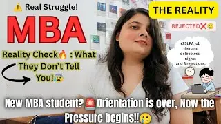 🚨MBA Reality Check🔥: Struggles, Pressure & Truth⚠️ They Never Tell You! 😓🔥
