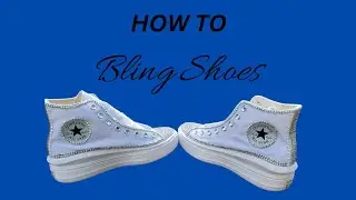 How To Bling Shoes, Bling Converse
