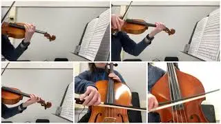 String Gym Etudes #9-12 (Beginning String Exercises by Stephen Chin)