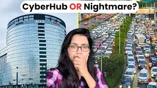 Cyberhub Gurgaon: Is It Worth the Hype? | Corporate Life in Gurgaon | Cyberhub Gurugram Vlog