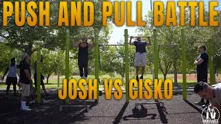 50 Pull-Ups 100 Push-Ups in Under 5 Minutes | Josh vs Cisko
