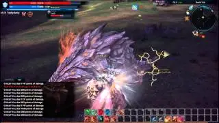 TERA Commentary: LVL 23 Lancer Soloing Basilisk BaM