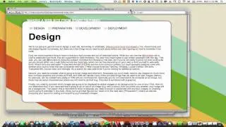How to Make a Web Site Part III - From Start to Finish