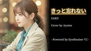 【フル】きっと忘れない / ZARD【Ayame】【Synthesizer V】【歌詞】