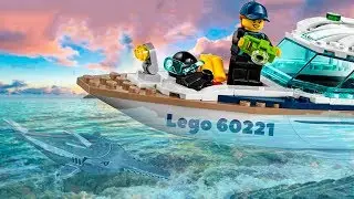 Лего Город Яхта Для Дайвинга 60221 Обзор | Lego City Diving Yacht