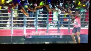 Dentarius Locke vs Usain Bolt - 2016 Cayman Invitational