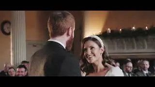 Kate & Ross - Snowy Winter Wedding at Hampton Court House, London