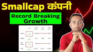 Smallcap Companies Showing Record-Breaking Growth🚀| Blockbuster Q2 Results 2026🔥| Stock Market News