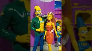 BARBIE SIMPSONS FUTURAMA MIX how AI sees Most Incredible Not Official Trailer (2D to 3D conversion)