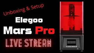 Unboxing and Setup of the Elegoo Mars Pro Resin 3D Printer