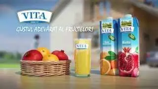 VITA Spot publicitar - Gust adevarat al fructelor