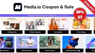 🎬 Media.io Coupon Code & Sale🚀 Save Up to 60% OFF Wondershare AI Video Generator & Editing Tools!
