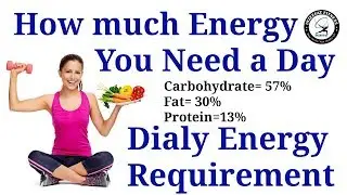 How much Energy we need a Day| Dialy Energy Requirement