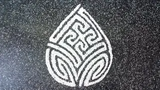 Jain Gahuli || Swastik || Simple Gahuli Design || Easy Gavli