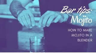 How to make an innovative Mojito at home with Vitamix Aer Disc Container
