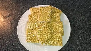 Chana Chikki Recipe | Chana Chikki Banane ka tariqa | By Punjabi Plate