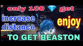 NEW PET BEASTON AND NEW EVEN GET PET TO TOP UP 100 DIAMOND