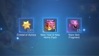 Get your free crystal of aurora and a skin chest in 47 seconds!