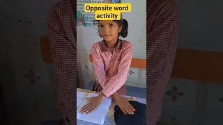 opposite word activity with kids #youtubeshorts #shorts #trending #challenge #opposite #english