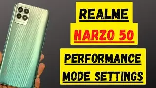 Realme Narzo 50 Performance Mode for Gaming