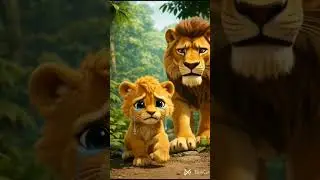 jungle ka raja funny 😂 #3danimation #aivideo #motivation #cartoon #lion
