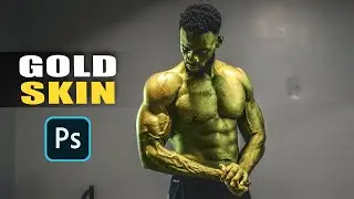 How to Create Pure Gold Skin Effect in Photoshop | Just One Simple Tricks