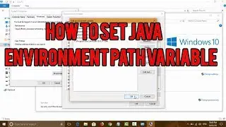 How to set Java Environment Path Variable in Windows 10