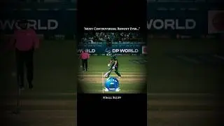 Most Controversial Runout Ever 🤯🔥 #cricket