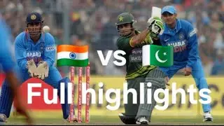 India vs Pakistan 2nd ODI 2013 Full Highlights | Nasir Jamshed 100 & Dhoni&rsquo;s Lone Fight 🇮🇳🇵🇰