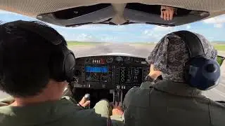 DA40NG T/G and full stop landing @ Utapao airport (VTBU) 18 4 25