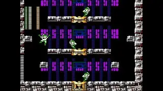 Mega Man 3-Walkthrough Part 16: Dr.Wily Castle 3: Holograph Mega Mans-[No Damage]