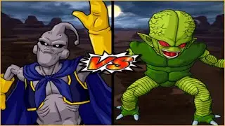 Dragon Ball Z Budokai Tenkaichi 3 - Pure Evil Majin Buu VS Saibamen [COM VS COM]