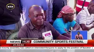 Community sports festival held at Kariobangi to foster unity among community & their leaders