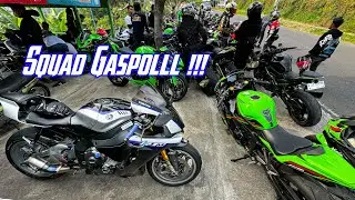 R1M Nge-Lembang !! Perdana Geber dan Corneringan | RSV4 ZX10R Z1000