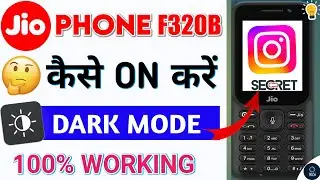Jio Phone Me Instagram Me Dark Kaise Karen | Reliance 4G Mobile