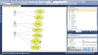 Creating Use Case on Visual Studio