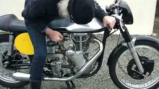 Velocette venom cafe racer.