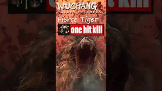 Fierce Tiger boss fight phase 1 one cast kill - Wuchang Fallen Feathers