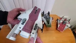 Hasbro A-Wing Comparison: 1997, 2003, & 2008 Releases