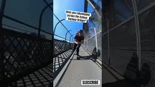 Have you rollerbladed across the Sydney Harbour Bridge? #rollerblading #skatesydney #harbourbridge