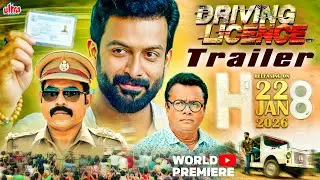 DRIVING LICENCE Official Hindi Dub TRAILER | Prithviraj Sukumaran | Suraj Venjaramoodu | SOUTH MOVIE
