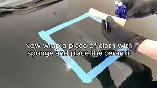 How to apply ceramic coating MR.FIX 10H in car