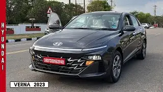 New Hyundai Verna 2023 🔥 Verna Sx(O) AT - Rs 16.20L | Most Detailed Walkaround Review!