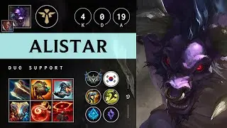 Alistar Support vs Sion - KR Challenger Patch 25.08