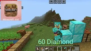 🧐Minecraft trial - ( Diamond 💎 How to find diamond in Minecraft trial ( secret )🤔