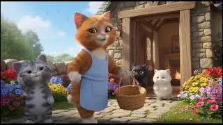Mama Cat&rsquo;s Healthy Day 🐾 | Cute Cat Family Story for Kids